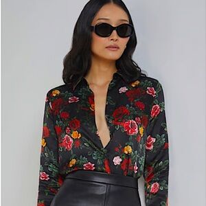 L'AGENCE Tyler Silk Blouse